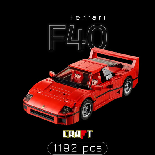 Ferrari F40 (1192 peças)
